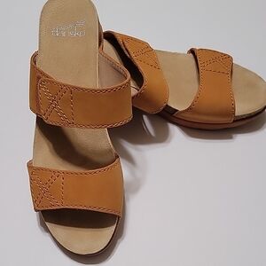 Dansko Maddy Women's Tan Sandals, Size 40